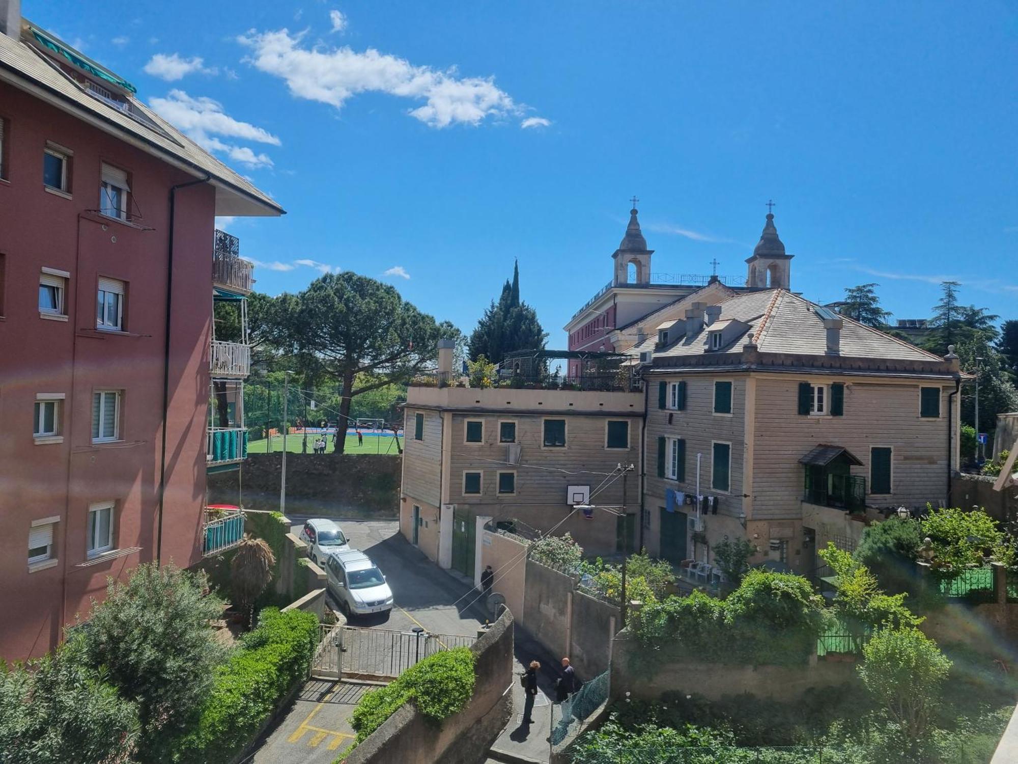 San Martino Appartament Con Parcheggio Privato Genua Exterior foto